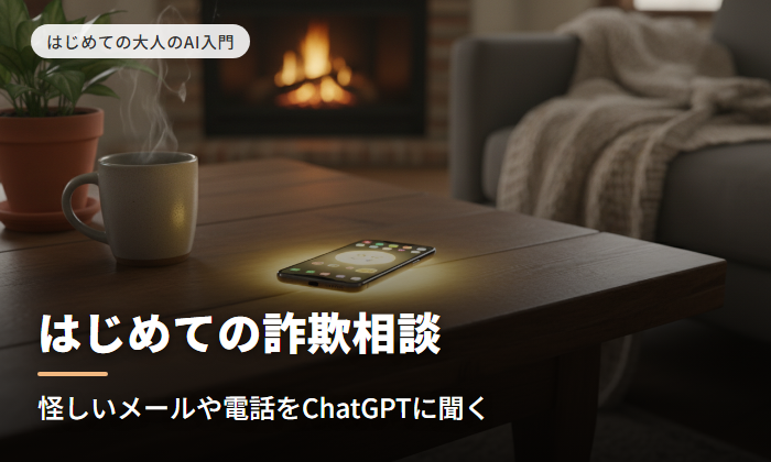 はじめての詐欺相談