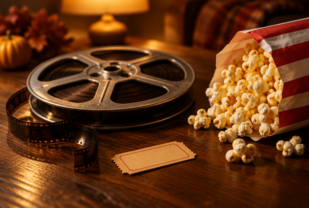 映画館のスクリーンと座席のイメージ